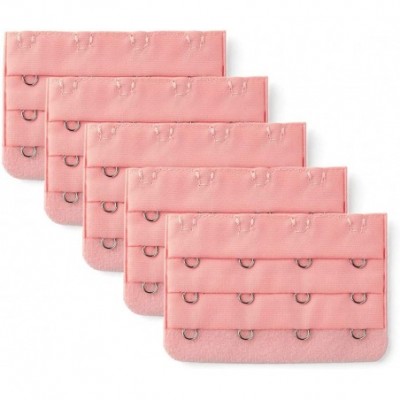 Accessories Woman Underwear 3 x 4 Hook and Eye Tape Bra Strap Extender Pink 5 Pcs - CE11BP84NAP