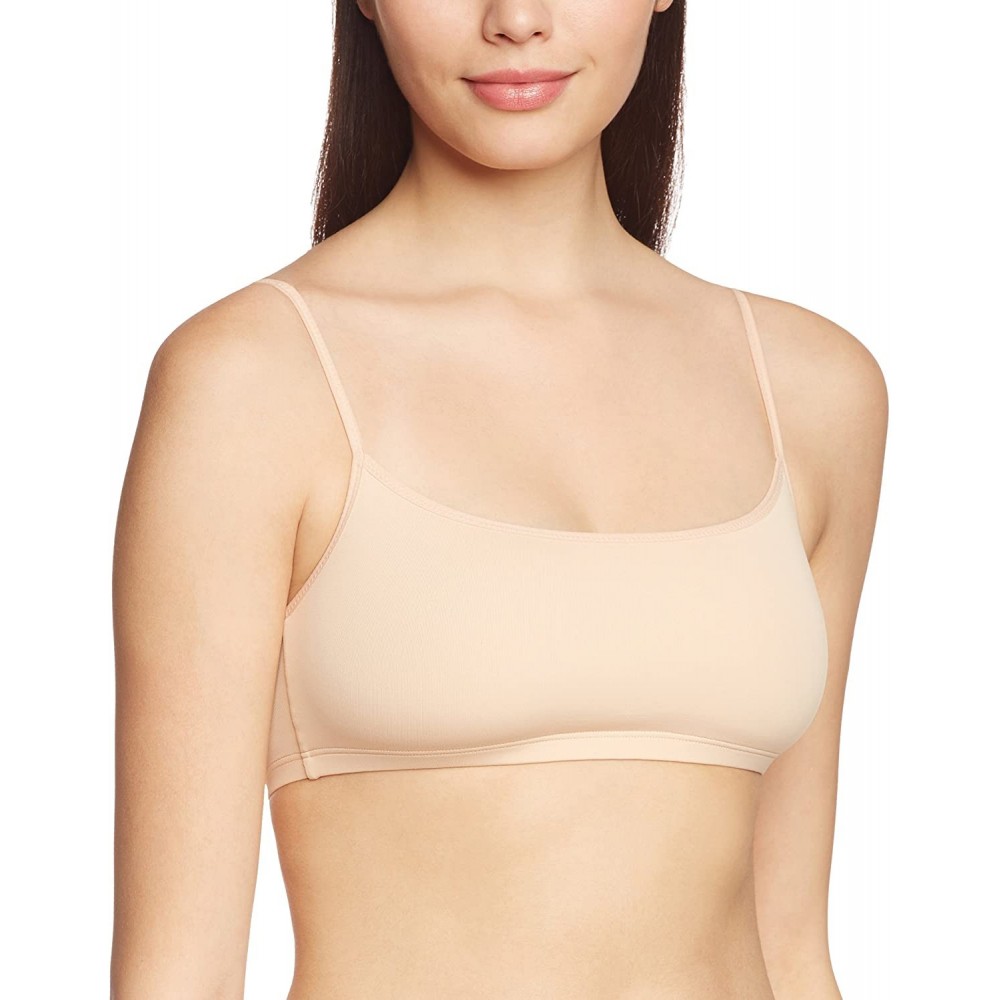 Bras Seamless Sensitive Bustier Bra (2505) - Nude - C311BY1RZWR