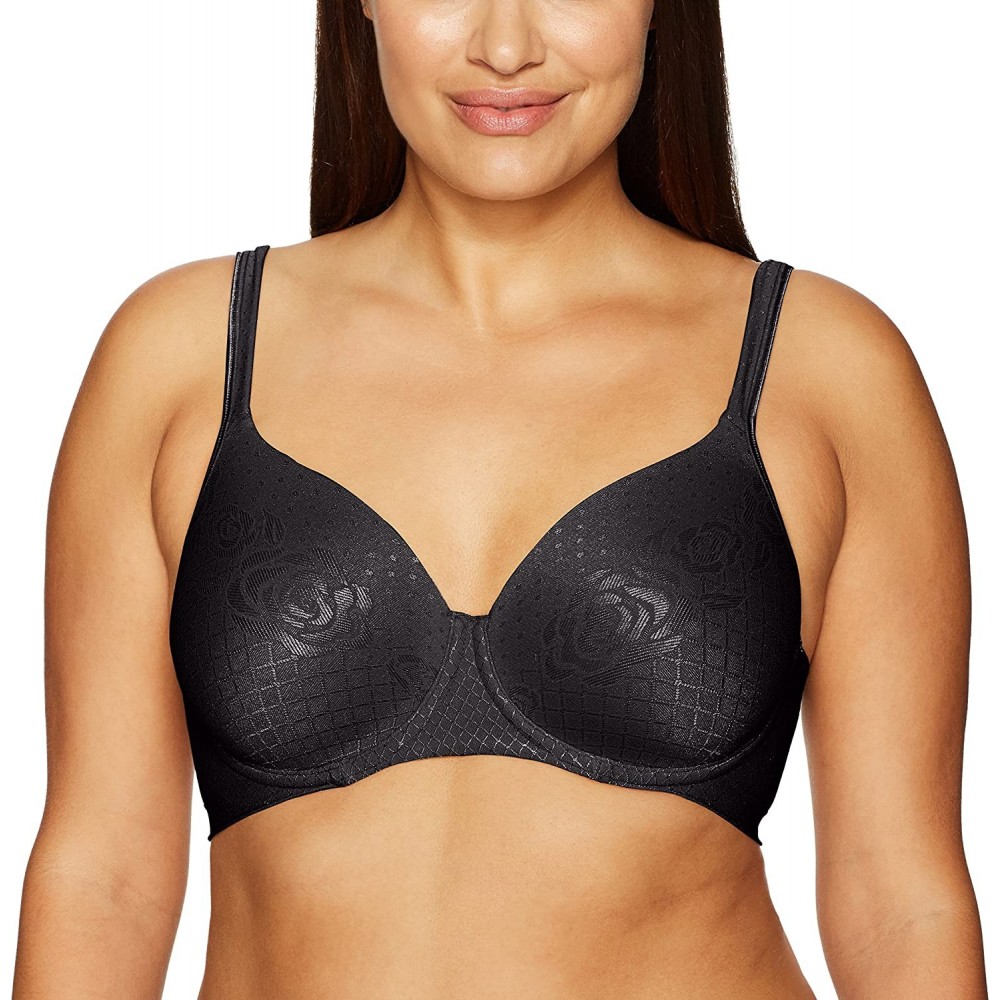 Bras Comfort Revolution Foam Underwire W/Cool Comfort Bra - Black - C5182A366MX