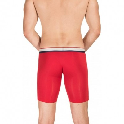 Boxer Briefs Man Boxer Brief 9 inch Leg - Red - CY182Y08XIK