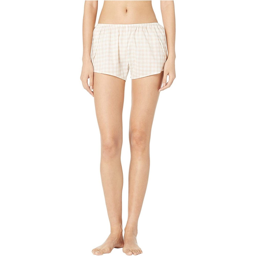 Bottoms Women's Eloise Shorts - Blush Gingham - CO18OEGAOQS