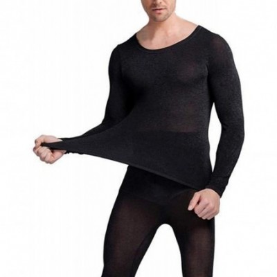 Thermal Underwear Thermal Underwear Men Women Long Johns Winter Ultra Thin Seamless Shape Slimming Thermal Underwear - Male N...