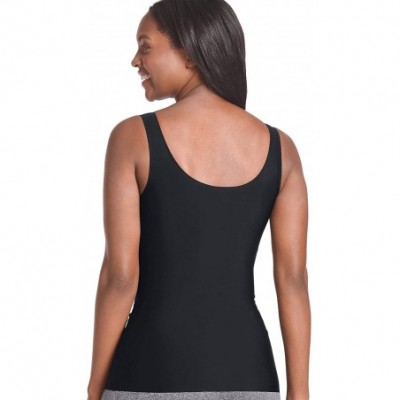 Shapewear Women's Shapewear Slimmers 6-in-1 Tank - Black - CC18U0WS6ST