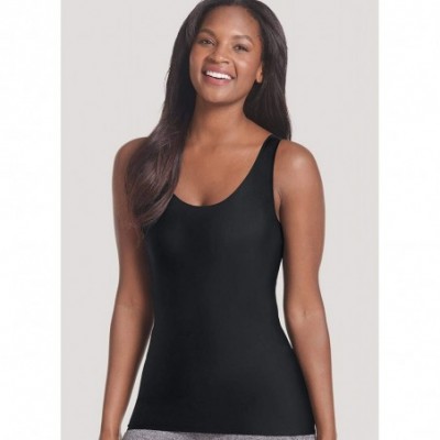 Shapewear Women's Shapewear Slimmers 6-in-1 Tank - Black - CC18U0WS6ST