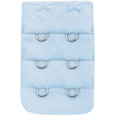 Accessories Bra Extender Soft Comfortable Bra 3 Hooks Women Lady's Band Extensions Strap Extender - Blue - C6196QXMXI4