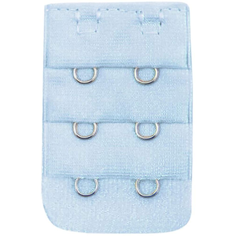 Accessories Bra Extender Soft Comfortable Bra 3 Hooks Women Lady's Band Extensions Strap Extender - Blue - C6196QXMXI4