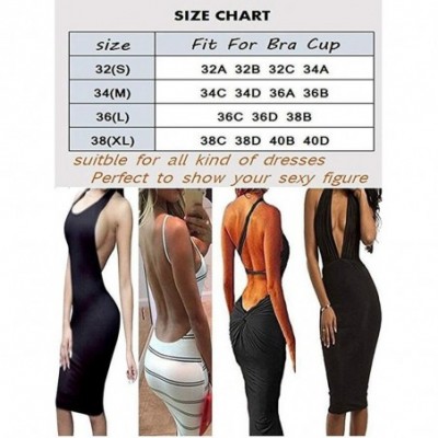 Shapewear Women's Seamless Full Body Shaper Backless Thong Shaperwear U Shapers Push up Corsets - Black - CZ18YOYU85O