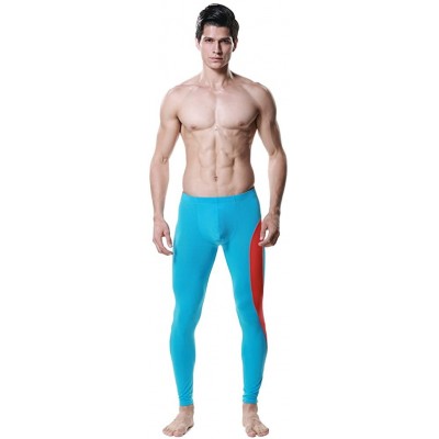 Thermal Underwear Men's Long Underwear Modal - Light Blue - C211XRAKK97