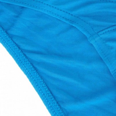 Boxer Briefs Men's Sexy Underwear Boxer Briefs with Sheath - 5 Pairs Bikinis - 3 Dark Blue/2 Light Blue - C518GOITI95