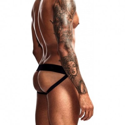 G-Strings & Thongs Men's Jockstrap Underwear Sexy Cotton Jock Strap Athletic Supporter - A7-black - CD18Y22GX7Q