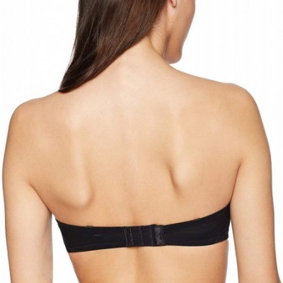 Bras Next to Nothing Plunge Strapless Bra Bra - Black - CU182Q7XU67