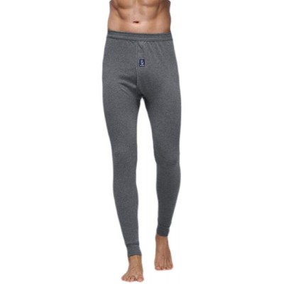 Thermal Underwear Men's Cotton Thermal Underwear Long Johns Leggings Base Layer Bottoms - 2 - CS18A36W69I