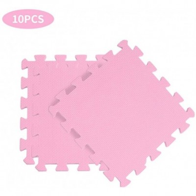 Tops Yoga Mat EVA Mat Home Office Yoga Gym Gymnastic Garage Workshop Showroom Floor Matting - Pink - CT197YHE79C