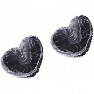 Accessories Adhesive Bra Nipple Covers with Tassels Heart Shaped Nipple Pasties Sexy 2 PAIRS - Picture 2 - CQ19420IMET