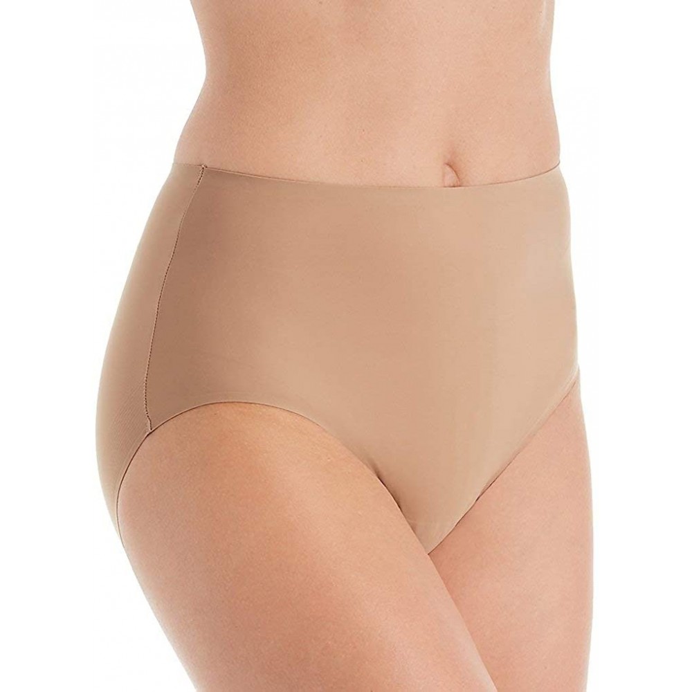 Panties Wonderful Edge Matte Microfiber Modern Full Brief - Dark Sand - CZ18RRZQ8MI