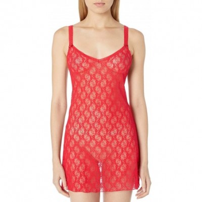 Baby Dolls & Chemises Women's Lace Kiss Chemise - Ski Patrol - CT18L6RA8R3