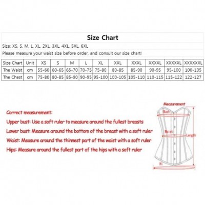 Bustiers & Corsets Sexy Basque Corset Lingerie for Women Plus Size Overbust Sexy Corset for Loss Waist Gothic Lace Up Bustier...