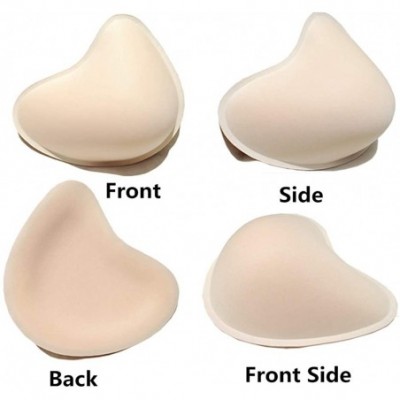 Accessories 1 Pair Cotton Breast Forms Light Ventilation Sponge Boobs for Women Mastectomy Breast Cancer Support - Solid Spir...