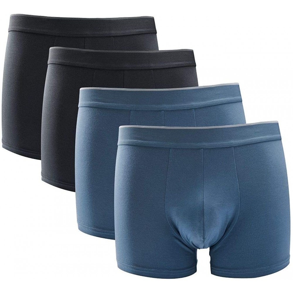 Boxer Briefs Men's Underwear Ultra Soft Modal Trunks Boxer Briefs Multipack - P2b1g1 - C91949AL5OA