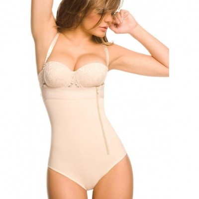 Shapewear Women's Fiorella Body Shaper - Beige - C111EHX9ECD