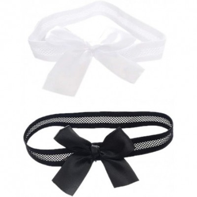 Garters & Garter Belts Bowknot Women Princess Girl Cosplay Leg Ring Sexy Elastic Thigh Garters Wedding Black - CI19E48GUK9