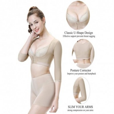 Shapewear Women Upper Arm Shaper Compression Bust Shaper Bra Slimming Crop Tops Shapewear Vest Posture Corrector Body Shaper ...