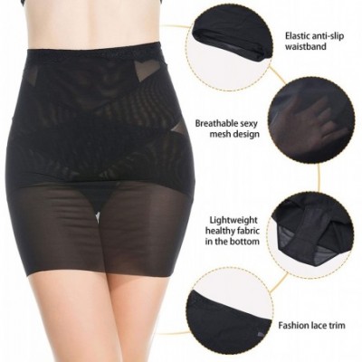 Shapewear Shapewear Slip for Women- High Waist Tummy Control Seamless Body Shaper Skirt Half Slips for Womens Under Dress - B...