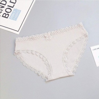 Panties Teen Girls Soft Cotton Underwear Breathable Comfort Lingerie Panties Brief Set - 206 - CR18HU6E9W4