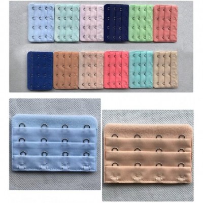 Accessories 30Pcs Bra Extender Bra Extension 3 Rows 4 Hooks Breathing Room - Color 25 - C818GMA9ST5