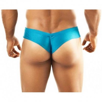 Boxers Mini Cheek Sheer Black - Turquoise - C3114ATF3IR