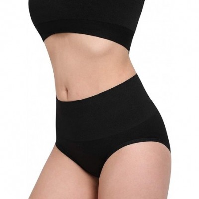 Shapewear Women's Shapewear High Waisted Body Shaper Shorts Waist Trainer Tummy Control Panty - Butt Lifter Panties - Black 3...