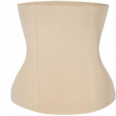 Shapewear Women Waist Shapewear Belly Band 2 in 1 Postpartum Recovery Belt-Body Wraps Works for Tighten Loose Skin - Beige - ...