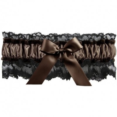 Garters & Garter Belts Britney Garter- Black/Brown - Black/Brown - CZ125Q7JR75