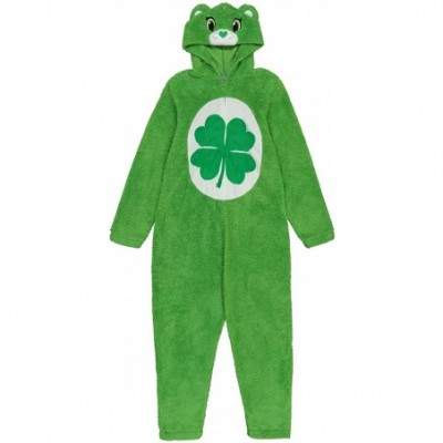 Sleep Sets Men's One Piece Hooded Pajama - Good Luck Bear - CY1975LR3DU