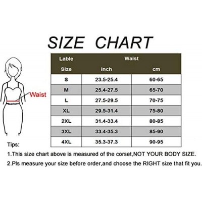 Bustiers & Corsets Women's Underbust Steel Boned Corset Curvy Waist Heavy Duty Trainer Corset Breathable Lace Body Shapewear ...