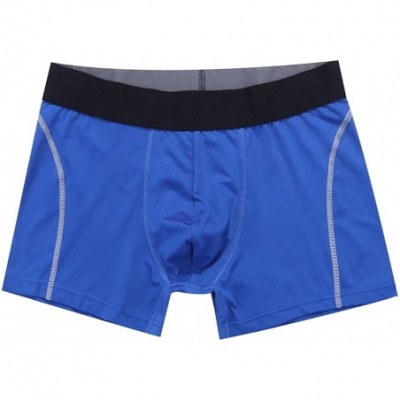 Trunks Mens Training Underwear 3-Inch Trunks - Royal Blue - CD12L6N83D7