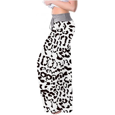 Bottoms Women Pants WEUIE Women American Flag Drawstring Wide Leg Pants Leggings - A05-white - CO194DYM4T0