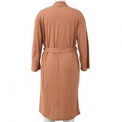 Robes Copper Color Copper Infused Robe 4 Cotton 36% Polyester Viscose XL/2XL - CU196MCZZU7