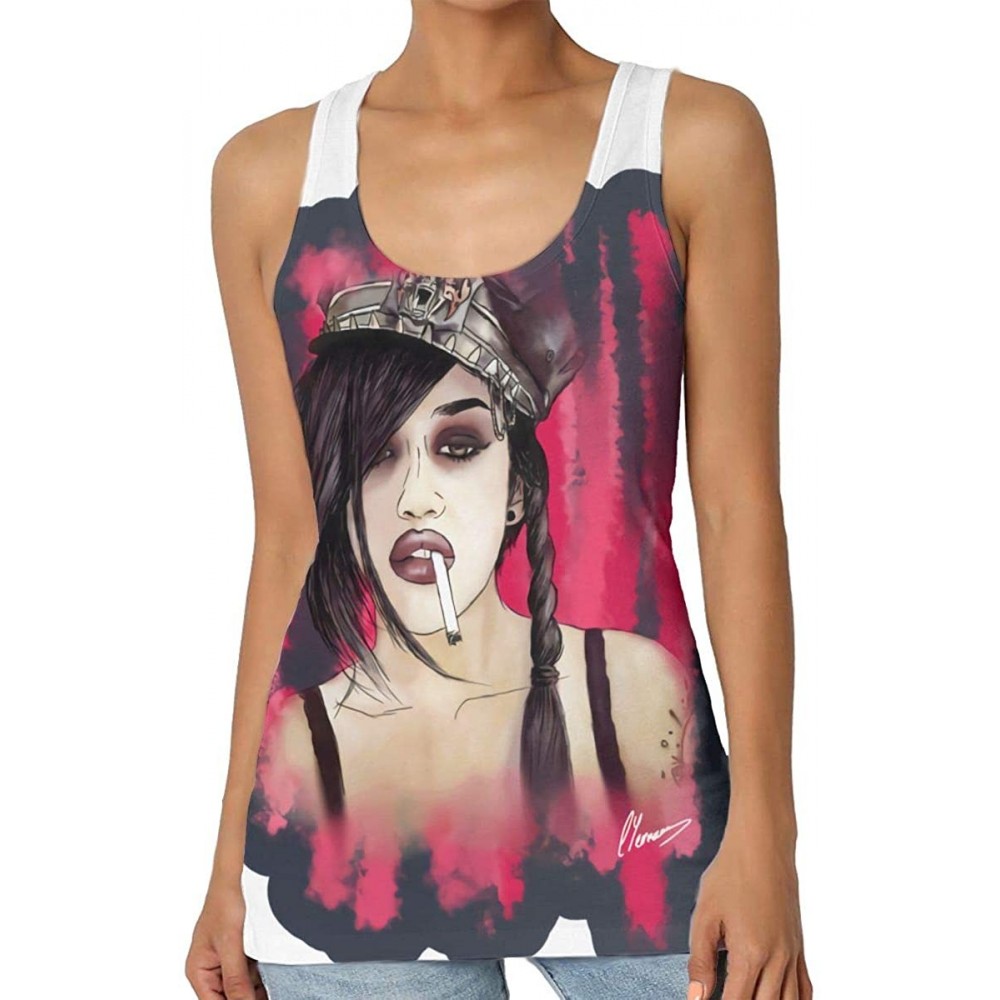 Camisoles & Tanks Adore Delano Women's Sexy Vest Fashion Tank Vest T-Shirt - C219CGOCZM5