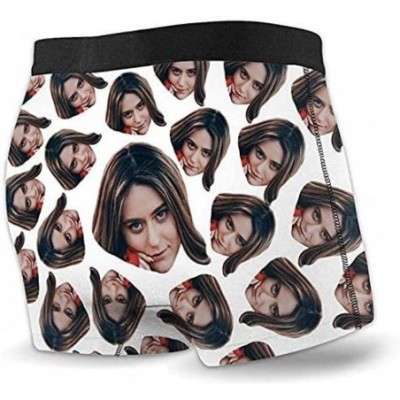 Briefs Customized Men's Underwear- Printed Girlfriend Avatar Men's Underwear (S-XXL) - White - CY19DS6CKS2