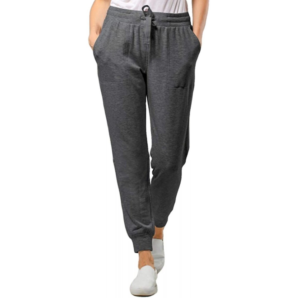 Bottoms Green Tea Ladies Soft and Yummy Pant - Charcoal - CT1962ORQSI