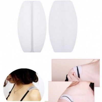 Accessories 3 Pairs Soft Silicone Bra Strap Cushions Holder Non-Slip Shoulder Protectors Pads Bra Cushions Pads - C518QT55XGQ