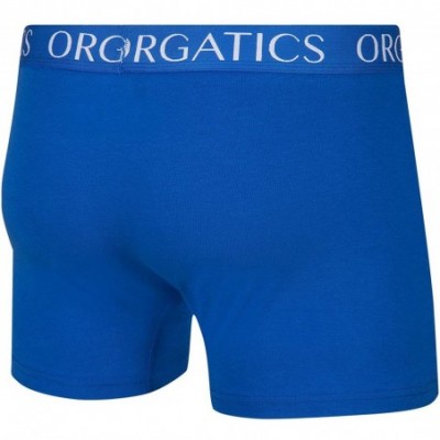 Boxers Men's Boxer Briefs Long -%92 Cotton &%8 Lycra - Blue - CA18M8CTLM8