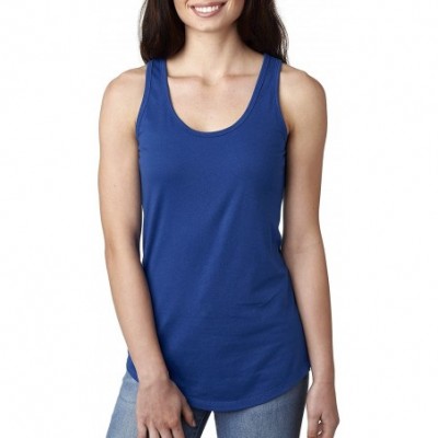 Camisoles & Tanks Maximum Effort Taco Womens Racerback Tank Top - Royal Blue - CU1885UI62R