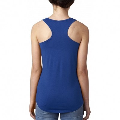 Camisoles & Tanks Maximum Effort Taco Womens Racerback Tank Top - Royal Blue - CU1885UI62R