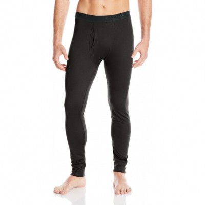 Thermal Underwear Men's Nano Mesh Legging - Black - CL11M6GKUPD