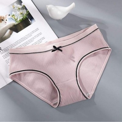 Panties Women's Multi-Pack Cotton Panties with Cute Bowknot for Teens Girls - Mix 8 - CW18XIWYKHC