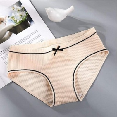 Panties Women's Multi-Pack Cotton Panties with Cute Bowknot for Teens Girls - Mix 8 - CW18XIWYKHC