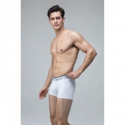 Boxer Briefs Men's (Pack of 2- 3) Relaxed Stretch 9 inches Cool Dry Brief Mesh Underwear Trunk - Fly-front 3inch 2pack(mbu01)...