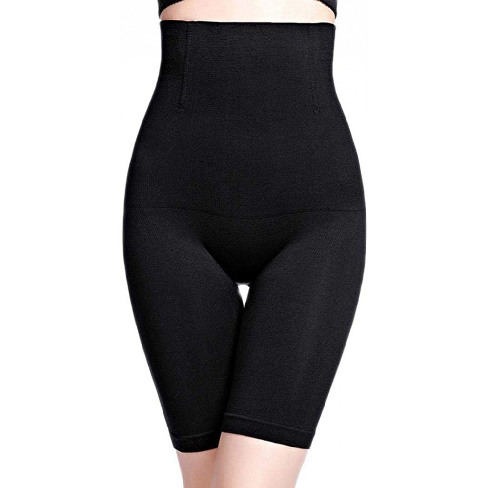 Shapewear Women Seamless Tummy Control Panties Shapewear Panties Body Shorts Shaper Thigh Slimmer - Black - CL194K02LRZ